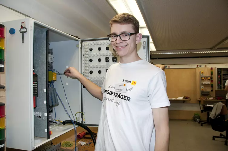 Johannes Gollwitzer (Bayern), 1. Platz, Elektroniker Fachrichtung Automatisierungstechnik.